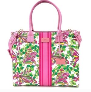 Trina Turk Large Butterfly Tote Shopper . NEW. $245. Laptop. Office. Travel